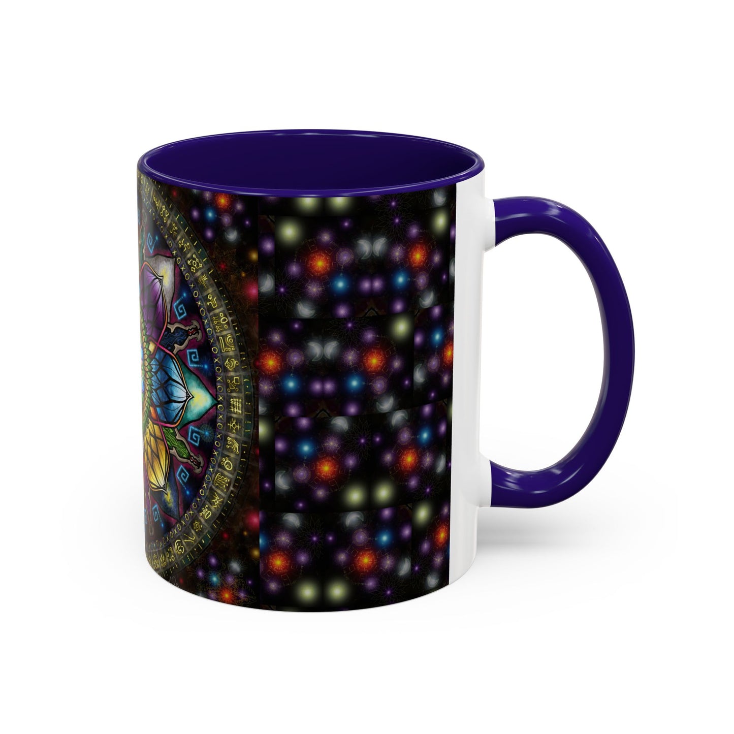 Pacio, Adam - Mystic Jewel Mandala - Colorful Accent Mugs