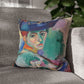 Matisse, Henri - Woman with a Hat (1905) - Suede Square Pillowcase