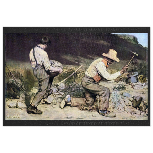 Courbet's "The Stone Breakers" - 1000pc Jigsaw Puzzle