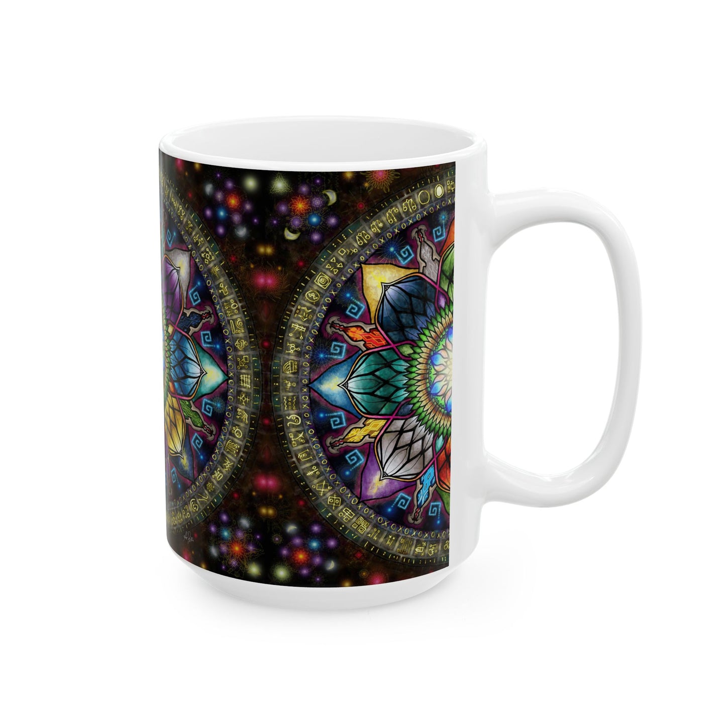 Pacio, Adam - Mystic Jewel Mandala - Ceramic Mug