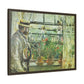 Morisot, Berthe - Eugene Manet on the Isle of Wight (1875) - Matte Canvas, Framed