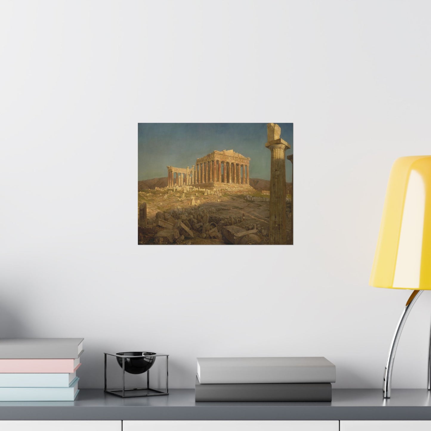 Church, Frederic Edwin - The Parthenon  (1871) - Satin Posters