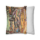 Braque, Georges - Olive Tree near L'Estaque (1906) - Suede Square Pillowcase