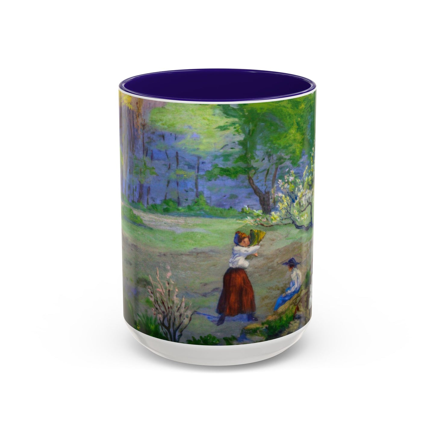 Ranson, Paul - Picking Flowers (1890) - Colorful Accent Mugs