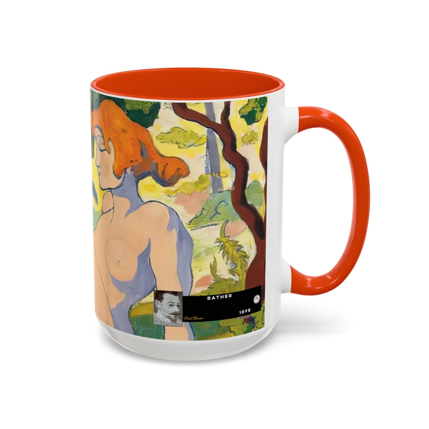 Ranson, Paul - Bather (1898) - Colorful Accent Mugs