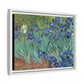 Van Gogh, Vincent - Irises (1889) - Matte Canvas, Framed
