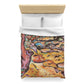 Braque, Georges - Olive Tree near L'Estaque (1906) - Microfiber Duvet Cover