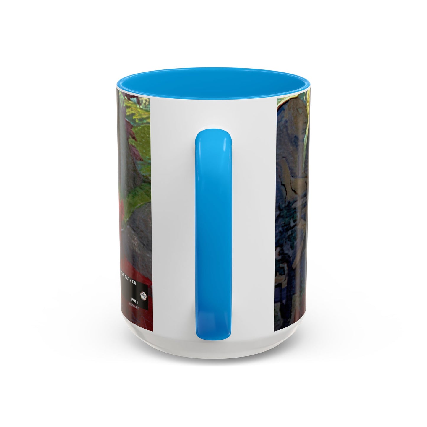 Ranson, Paul - The Lotus Bather (1906) - Colorful Accent Mugs