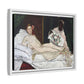 Manet, Édouard - Olympia (1870) - Matte Canvas, Framed