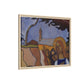 Filiger, Charles - Virgin and Two Angels (1895) - Matte Canvas, Framed