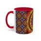 Pacio, Adam - Solar Disc Mandala - Colorful Accent Mugs