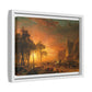 Bierstadt, Albert - Emigrants Crossing the Plains (1867) - Matte Canvas, Framed