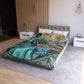 Pacio, Adam - Liberty Mandala - Microfiber Duvet Cover