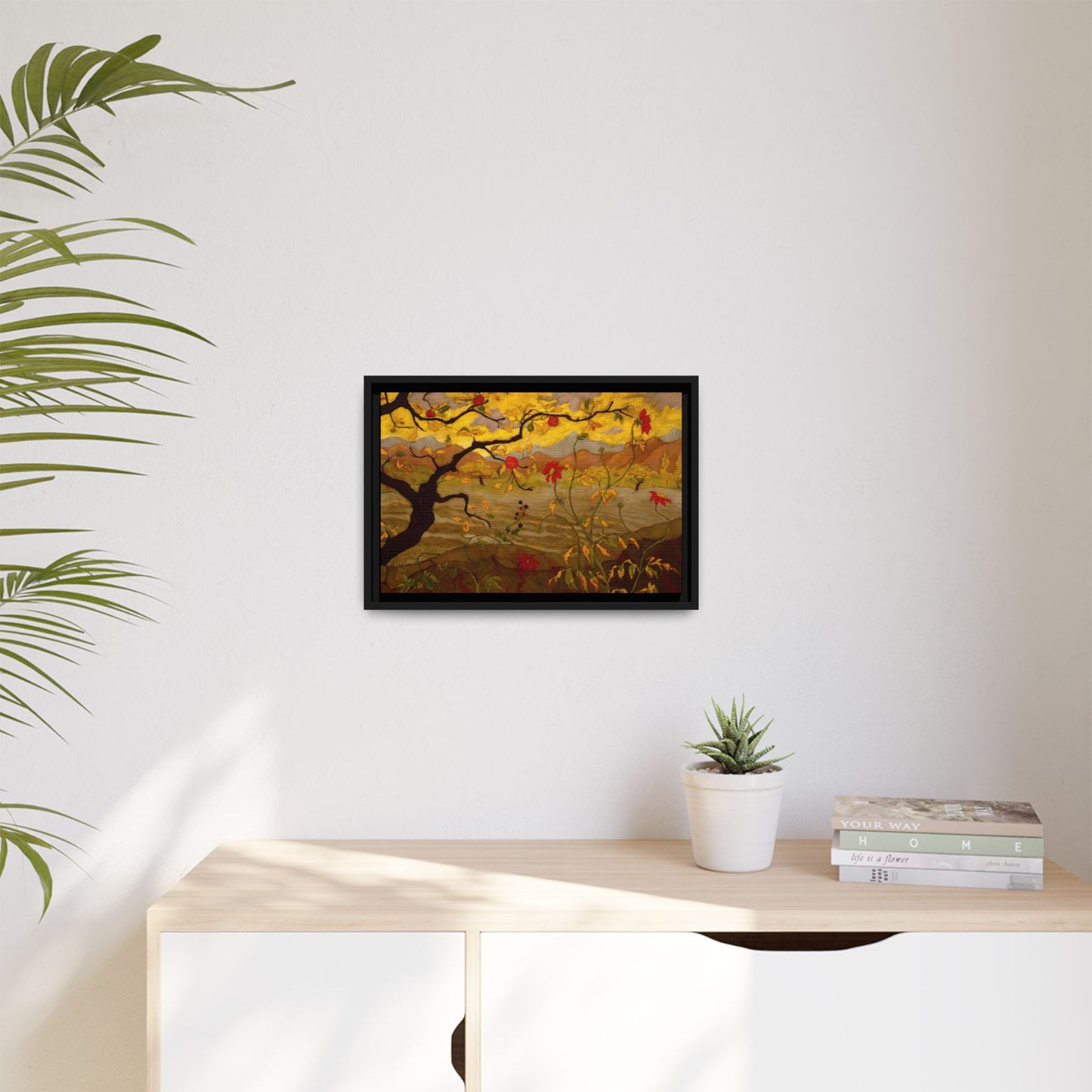 Ranson, Paul - Apple Tree with Red Fruit (1902) - Matte Canvas, Framed