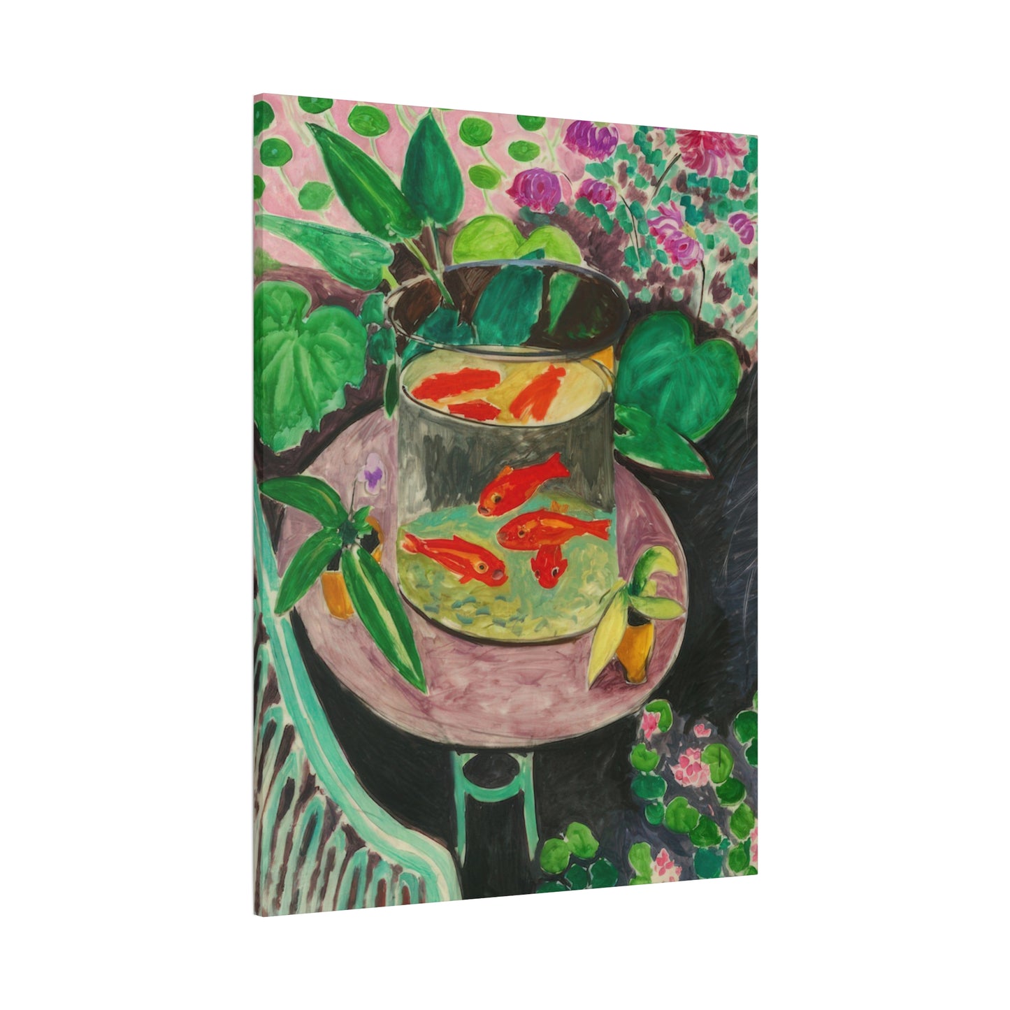 Matisse, Henri - The Goldfish (1912) - Canvas Block, unframed