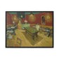 Van Gogh, Vincent - The Night Cafe (1888) - Matte Canvas, Framed