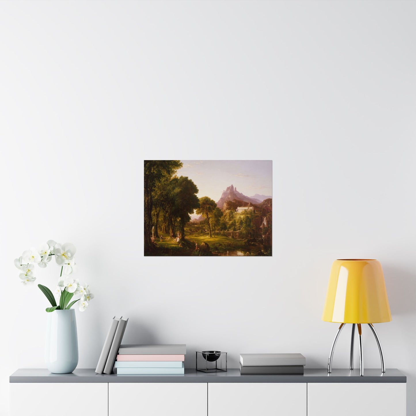 Cole. Thomas - Dream of Arcadia (1838)- Satin Posters