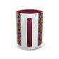 Pacio, Adam - Solar Disc Mandala - Colorful Accent Mugs