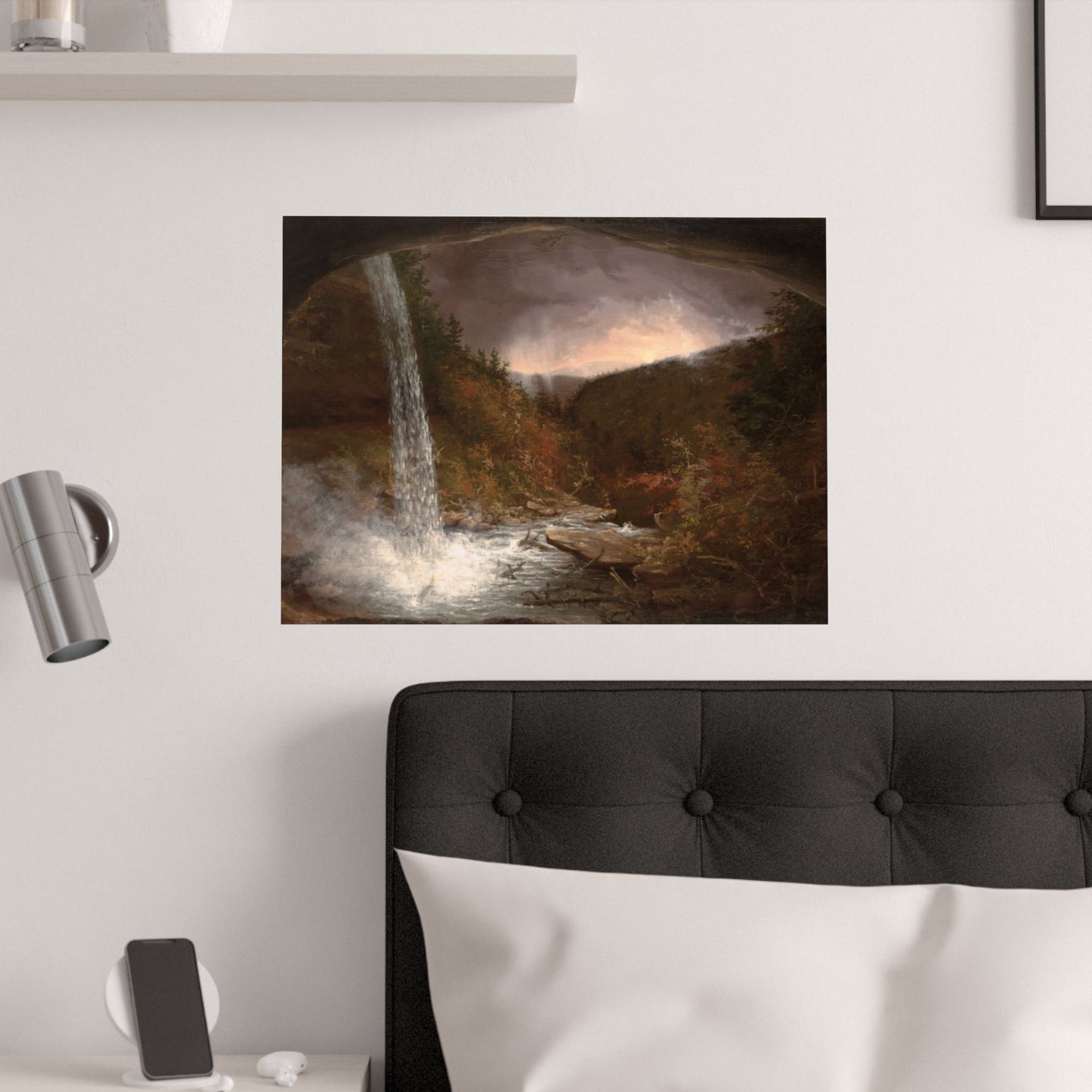 Cole. Thomas - The Falls of the Kaaterskill (1826) - Satin Posters
