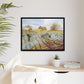 Pissarro, Camille - Hoarfrost (1873) - Matte Canvas, Framed