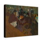 Lautrec, Henri - At the Moulin Rouge (1892) - Canvas Block, unframed