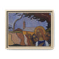 Filiger, Charles - Virgin and Two Angels (1895) - Matte Canvas, Framed