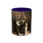 Courbet, Gustave - The Painter’s Studio (1855) - Colorful Accent Mugs