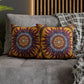 Pacio, Adam - Solar Disc Mandala - Suede Square Pillowcase