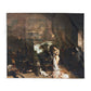 Courbet, Gustave - The Painter’s Studio (1855) - Arctic Fleece Blanket