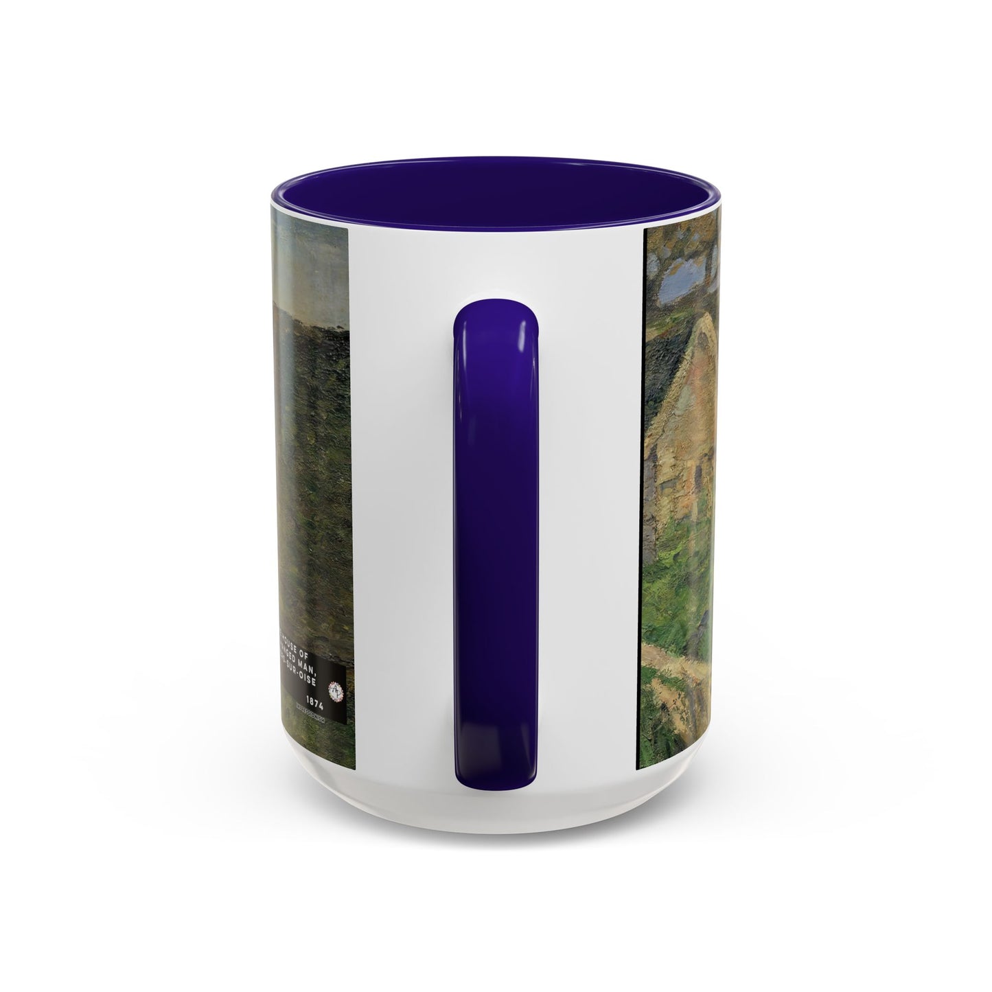 Cézanne, Paul - The House of the Hanged Man, Auvers-sur-Oise (1874) - Colorful Accent Mugs