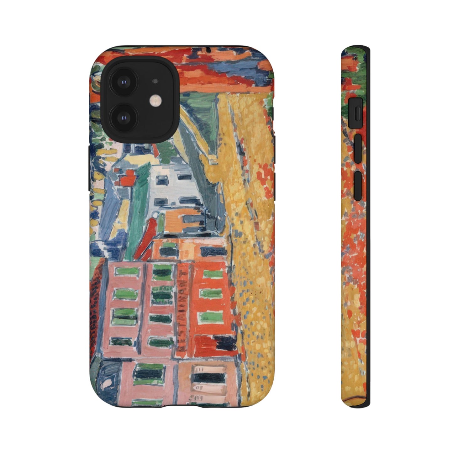 de Vlaminck, Maurice - Restaurant de la Machine à Bougival (1905) - Tough Phone Cases