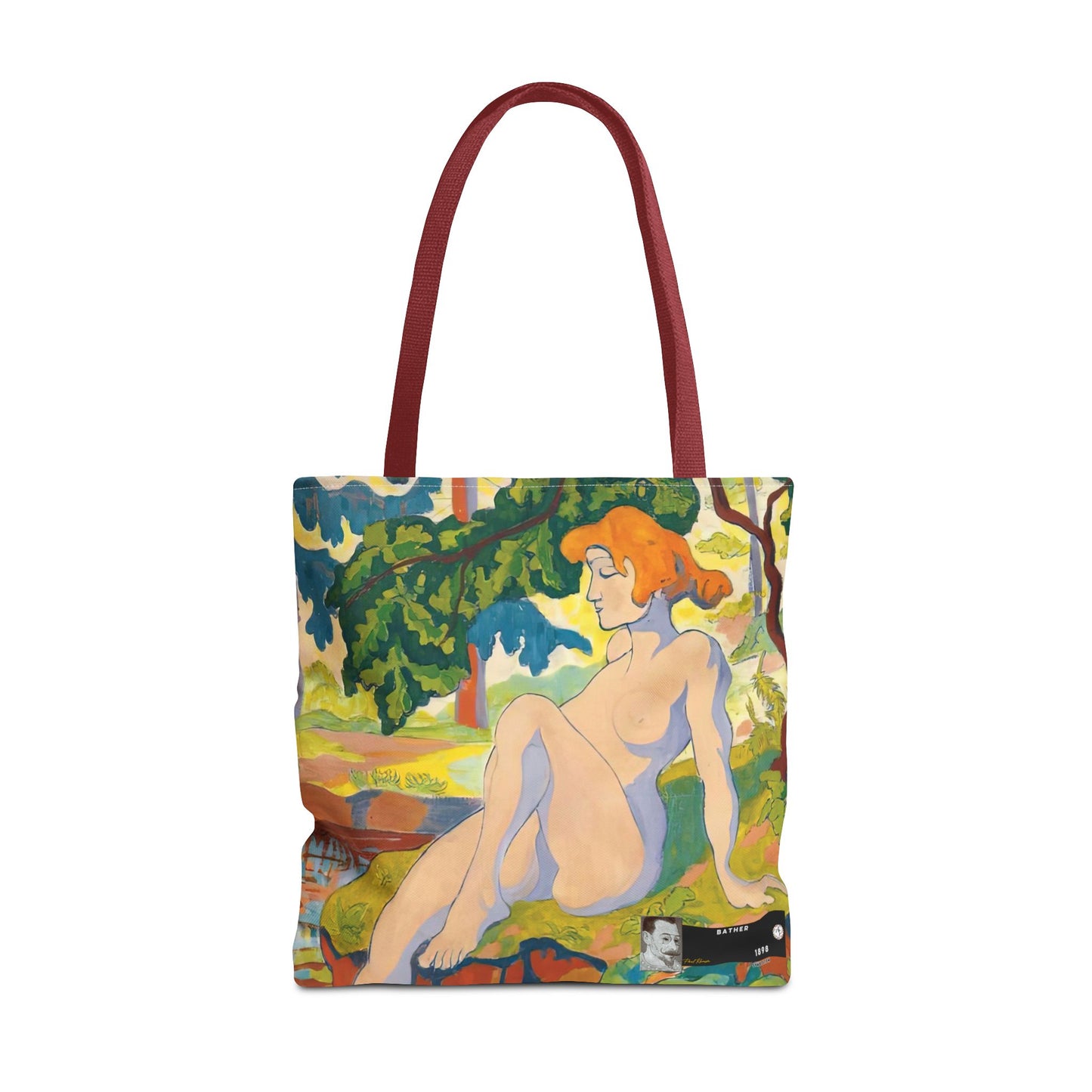 Toulouse-Lautrec, Henri - At the Moulin Rouge (1892) - Tote Bag