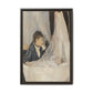 Morisot, Berthe - The Cradle (1872) - Matte Canvas, Framed