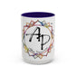 AdamPacio.com - White Logo - Colorful Accent Mugs