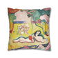 Matisse, Henri - The Joy of Life (1905) - Suede Square Pillowcase