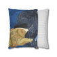 Van Gogh, Vincent - Portrait of Dr. Paul Gachet (1890) - Suede Square Pillowcase
