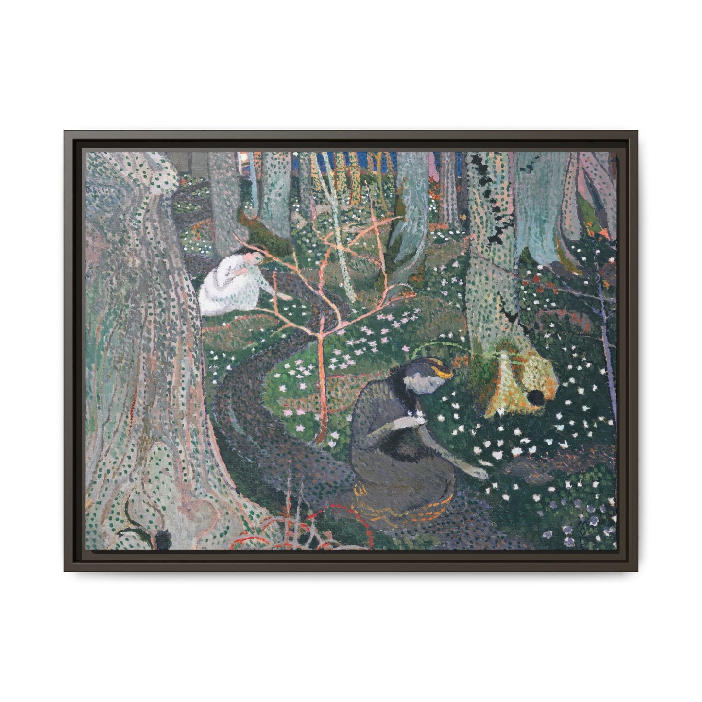 Denis, Maurice - April (1892) - Matte Canvas, Framed