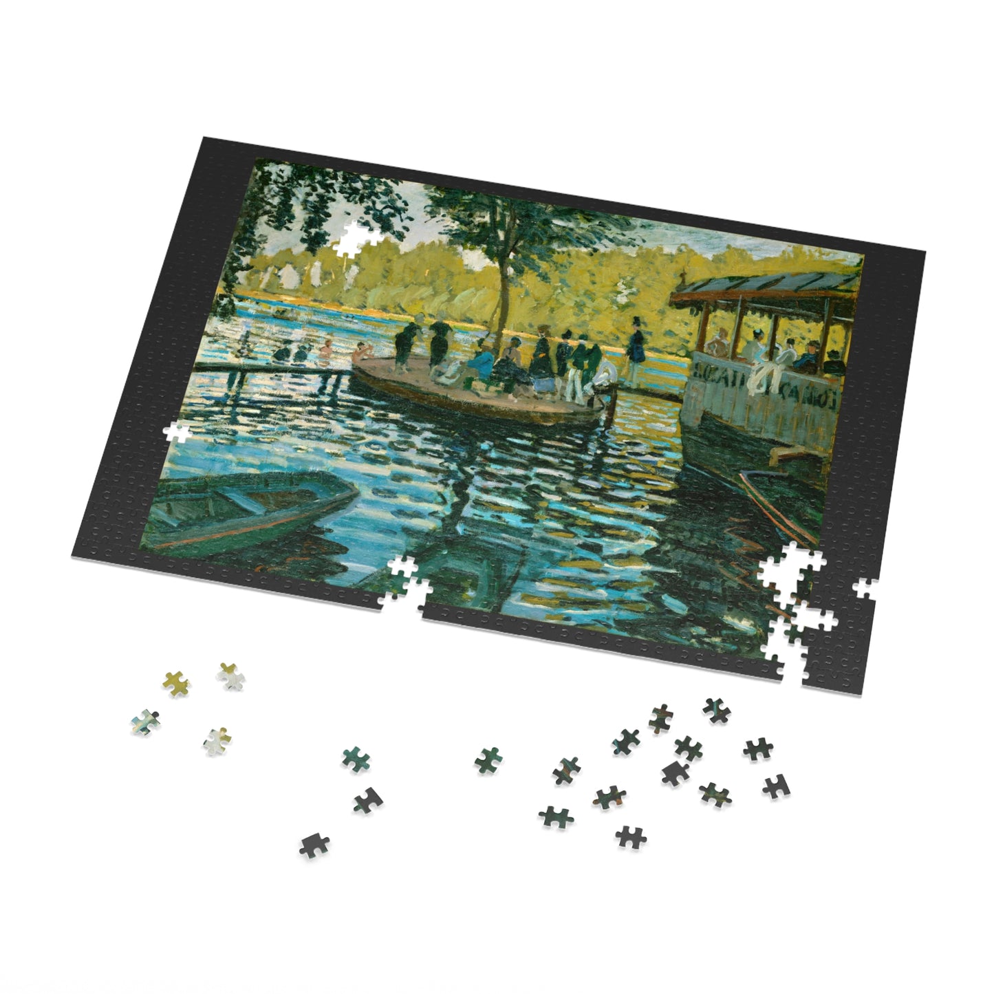 Monet's "La Grenouillère" - 1000pc Jigsaw Puzzle