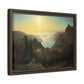 Bierstadt, Albert - Donner Lake from the Summit (1873) - Matte Canvas, Framed