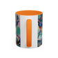Matisse, Henri - Woman with a Hat (1905) - Colorful Accent Mugs