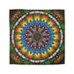 Emerald Arrows Mandala - Microfiber Duvet Cover