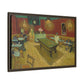 Van Gogh, Vincent - The Night Cafe (1888) - Matte Canvas, Framed
