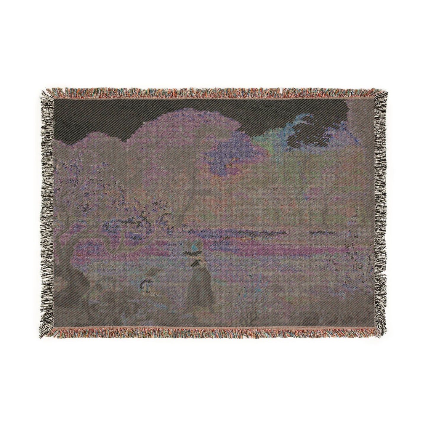 Ranson, Paul - Picking Flowers (1890) - Woven Blanket