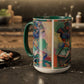 Matisse, Henri - Woman with a Hat (1905) - Colorful Accent Mugs