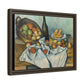 Cézanne, Paul - Basket of Apples (1893) - Matte Canvas, Framed