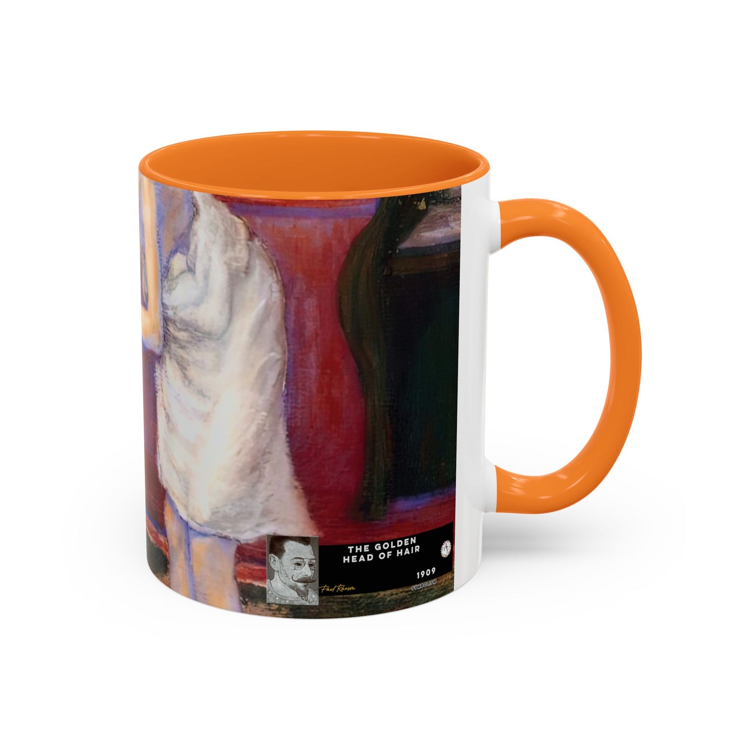 Ranson, Paul - The Golden Head of Hair (1909) - Colorful Accent Mugs