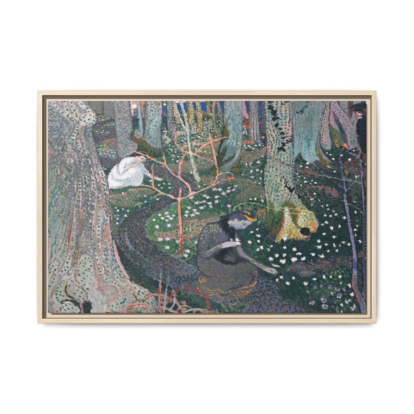 Denis, Maurice - April (1892) - Matte Canvas, Framed