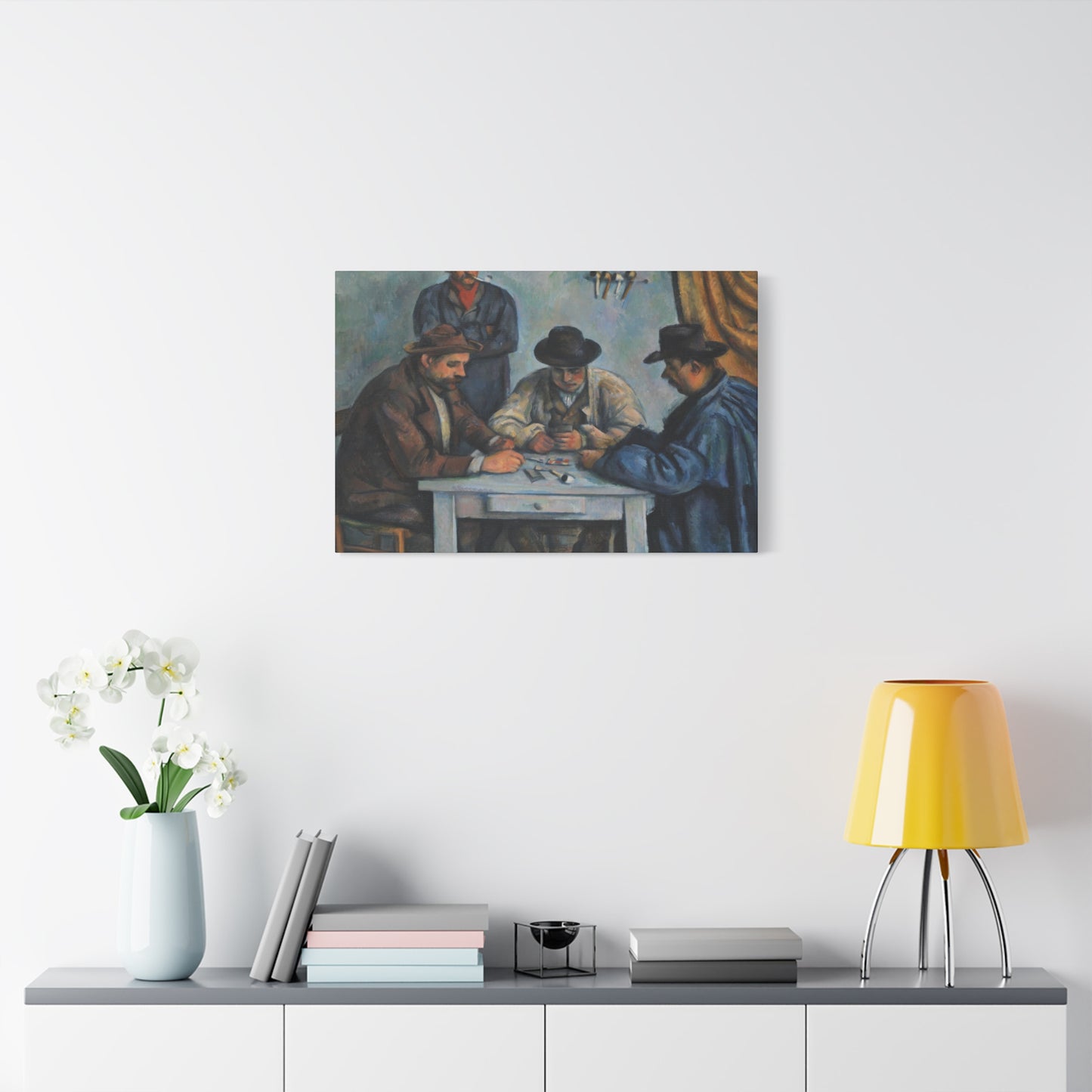 Cézanne, Paul - The Card Players (1892) - Canvas Block, unframed