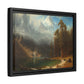 Bierstadt, Albert - Mount Corcoran (1877) - Matte Canvas, Framed