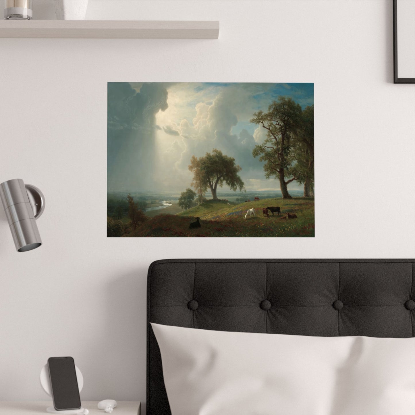 Bierstadt, Albert - California Spring (1875) - Satin Posters